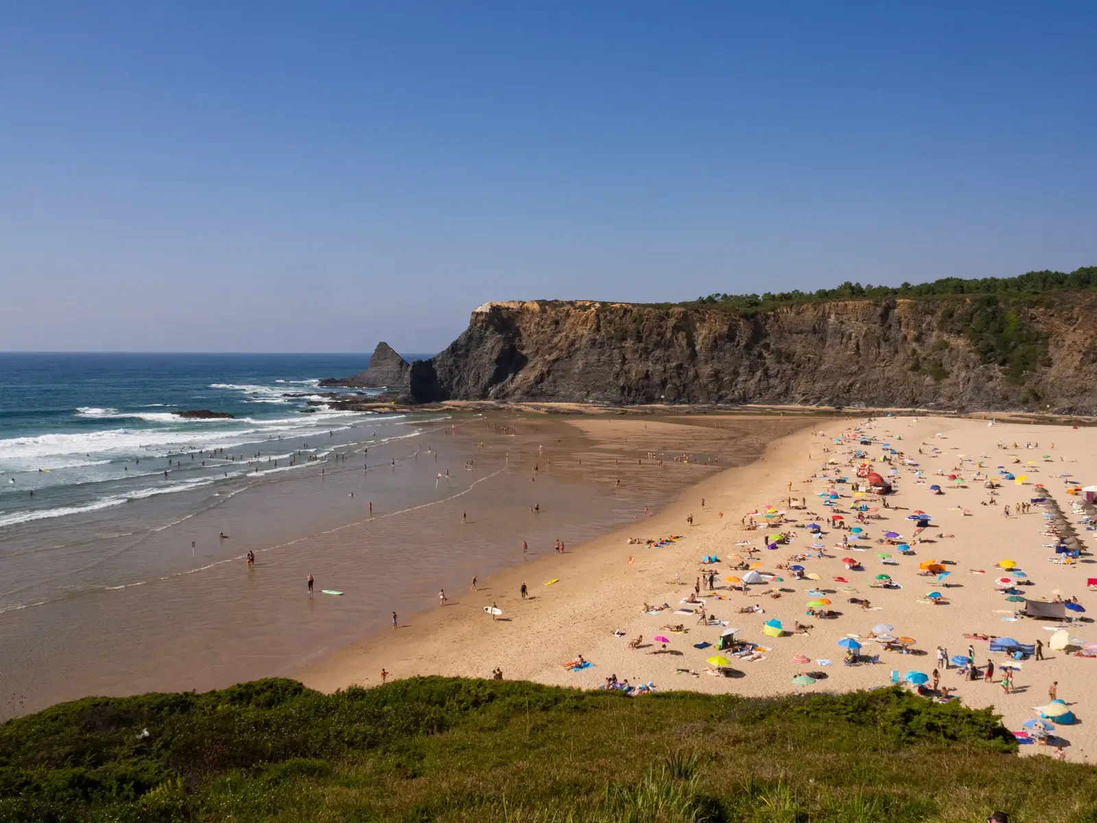 Praia de Odeceixe - Vista do areal